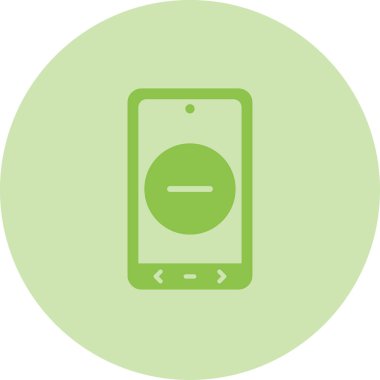 vektör cep telefon simgesi