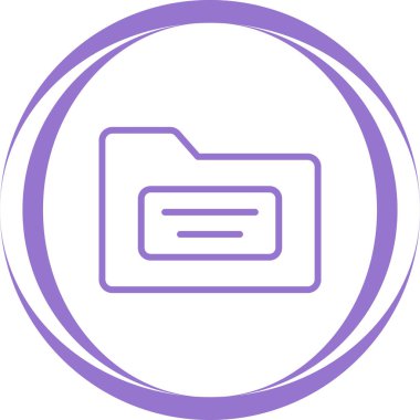 Dizin simgesinin vektör illüstrasyonu