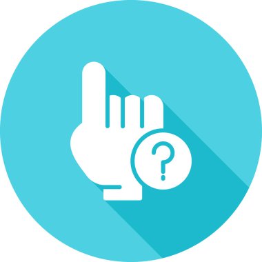 El simgesinin vektör illüstrasyonu