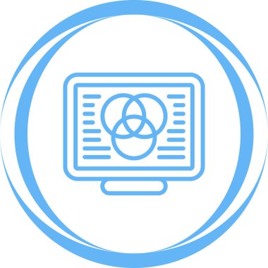 seo modern simgesinin vektör illüstrasyonu