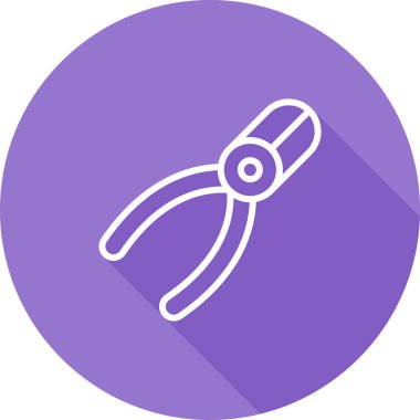 Kerpeten simgesi ana hat vektörü. sıcak hava