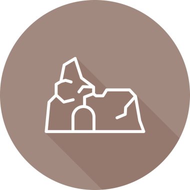 Modern simgenin vektör illüstrasyonu