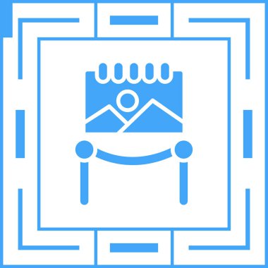 Bir b eksikliği simgesinin vektör çizimi