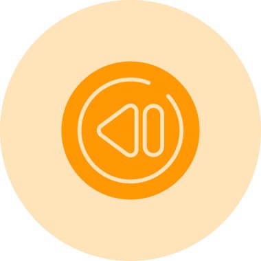 Modern simgenin vektör illüstrasyonu