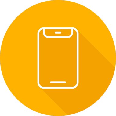 telefon simgesi, vektör illüstrasyonu