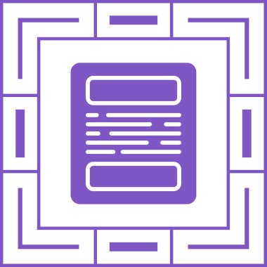 Modern bir tasarımın vektör illüstrasyonu