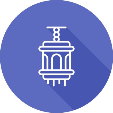 Modern simgenin vektör illüstrasyonu