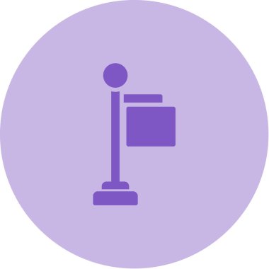 Modern b 'nin vektör illüstrasyonu eksik simgesi