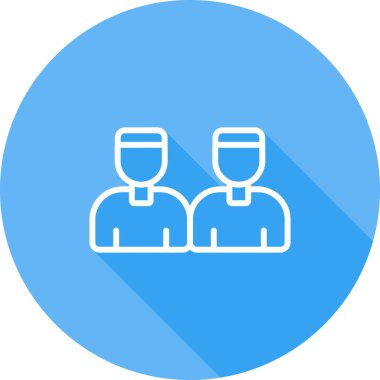 İnsan simgesinin vektör illüstrasyonu