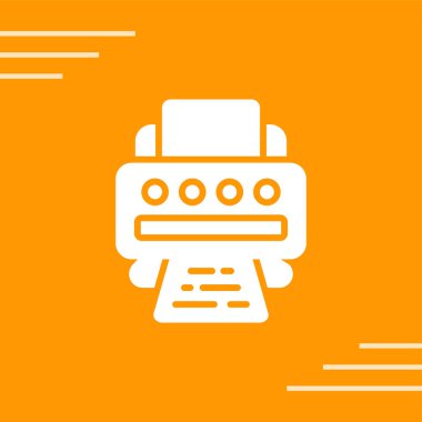 Robot simgesinin vektör illüstrasyonu