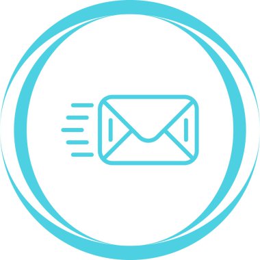 Posta simgesinin vektör illüstrasyonu