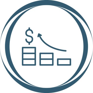 Grafiğin vektör illüstrasyonu