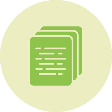 Vektör belgesi Simge illüstrasyonu