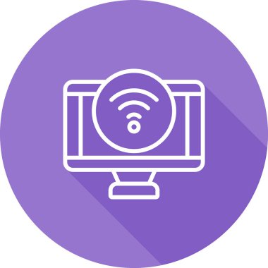 Bilgisayar web simge vektör çizim