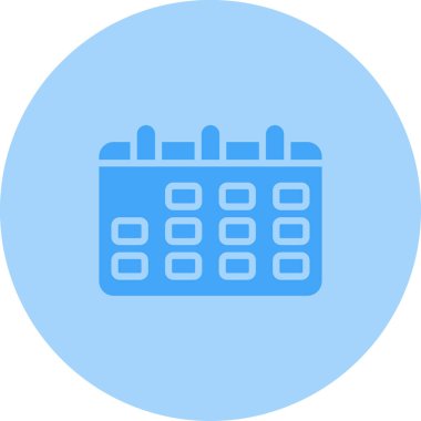 Takvim. Web simgesi basit tasarım