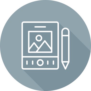 Modern b 'nin vektör illüstrasyonu eksik simgesi