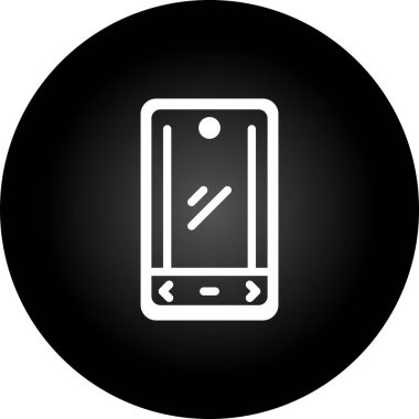 telefon simgesi, vektör illüstrasyonu