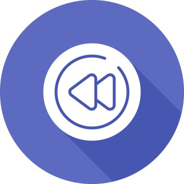 Oynayın. Web simgesi basit illüstrasyon