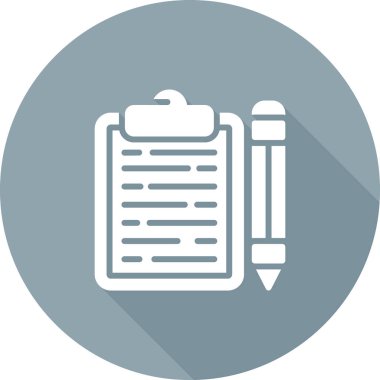 belge simgesi vektör illüstrasyonu