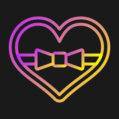 Bir papyonun vektör illüstrasyonu