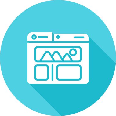 Çamaşır makinesi. Web simgesi vektör tasarımı