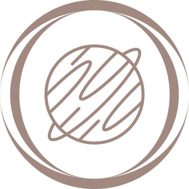 Moda Biçimli Küresel Simge İzole Arkaplan