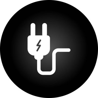 elektrik prizi simgesi. vektör biçimi