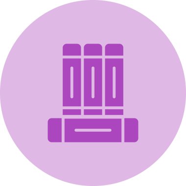 Kitap. Web simgesi basit illüstrasyon