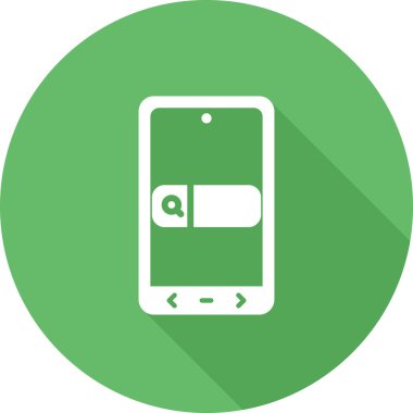 akıllı telefon simgesi vektör illüstrasyonu