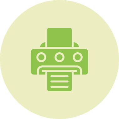 Robot simgesinin vektör illüstrasyonu