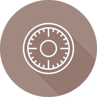 Modern oto tamir simgesinin vektör illüstrasyonu