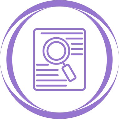 Belgenin vektör illüstrasyonu