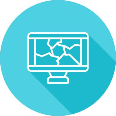 Bilgisayar web simge vektör çizim