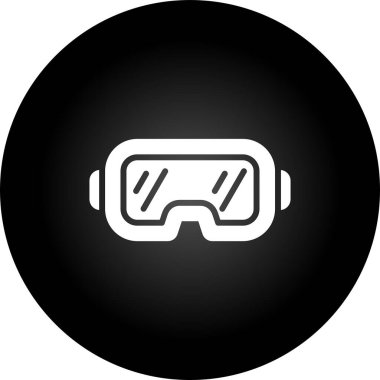 Sanal gerçeklik simgesi, vektör çizim