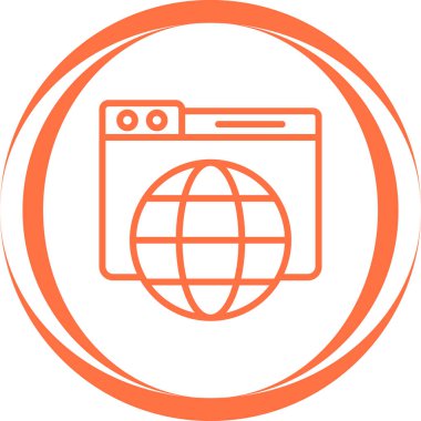 seo modern simgesinin vektör illüstrasyonu