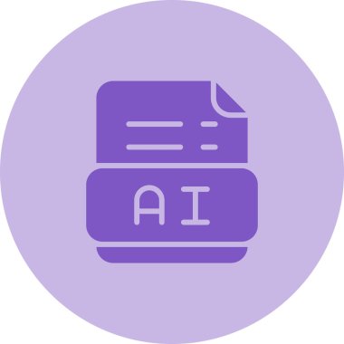 Modern bir simgenin vektör illüstrasyonu