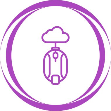 Modern simgenin vektör illüstrasyonu