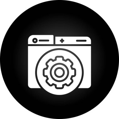 vektör makine resimleme tasarımı