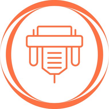 Modern simgenin vektör illüstrasyonu simge eksikliği