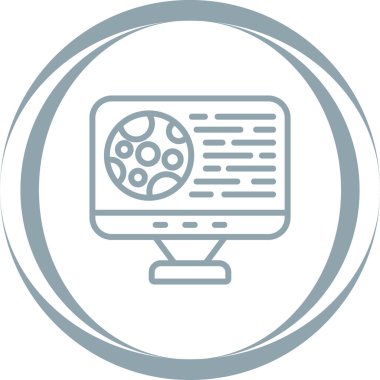 seo modern simgesinin vektör illüstrasyonu