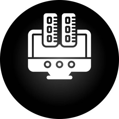 Modern b 'nin vektör illüstrasyonu eksik simgesi