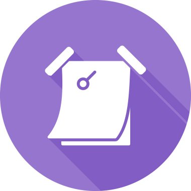 Bir çamaşır simgesinin vektör illüstrasyonu