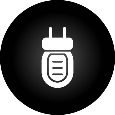 Modern b 'nin vektör illüstrasyonu simge müziğinden yoksun