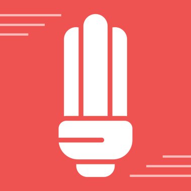 Tek izole edilmiş simgenin vektör illüstrasyonu