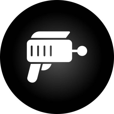 Silah simgesi. Silah vektör simgesi web için basit örnek