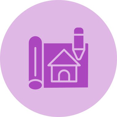 Modern simgenin vektör illüstrasyonu