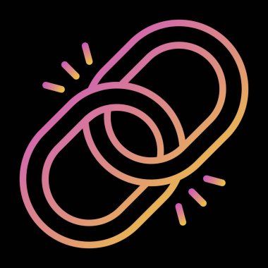 Bir kalp simgesinin vektör illüstrasyonu