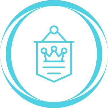 vector illustration of crown icon