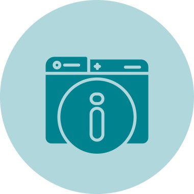 Vektör illüstrasyonu, simge ögesi biçimi