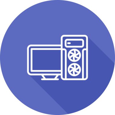 Fırın. Web simgesi basit illüstrasyon